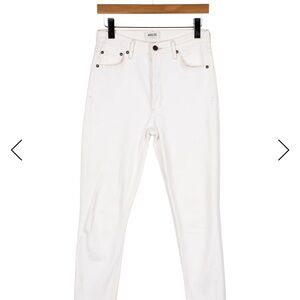 AGOLDE Women's White Jeans